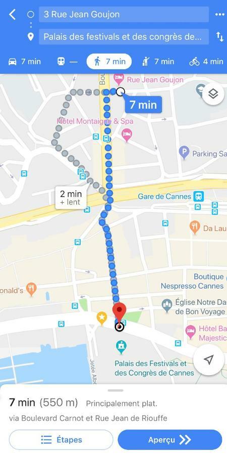 קאן Deux Pieces Proche Palais Et Plages מראה חיצוני תמונה